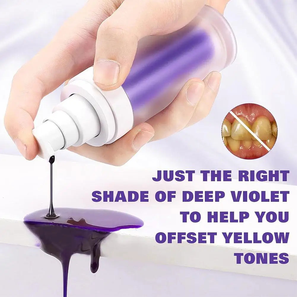 1/3/5Pcs Purple Toothpaste Deep Cleaning Teeth Gums Breath Freshener Brightening Teeth Teeth Oral Care Orthopedic Toothpaste